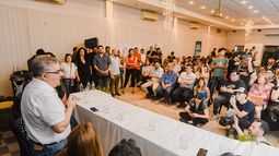 De recorrida. Jalil refuerza su presencia en el interior para apoyar la candidatura de Massa.&nbsp;