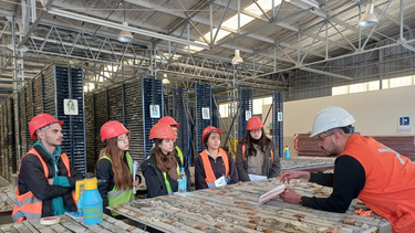 estudiantes de geologia participaron de practicas de campo intercatedras