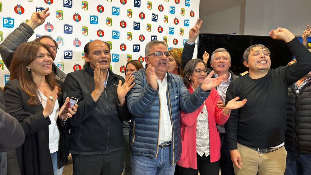 Performance. El oficialismo celebró la victoria en el Partido Justicialista.&nbsp;
