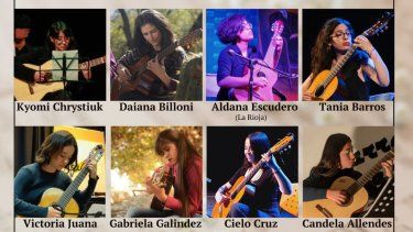 Cuerdas del alma: primer concierto de mujeres guitarristas