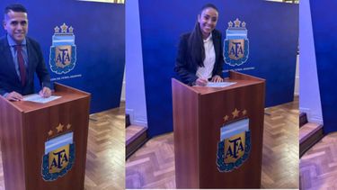 tres arbitros catamarquenos firmaron contrato con la afa