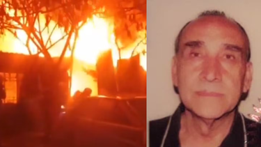 buscaba a su padre desaparecido y logro que hallaran restos humanos en una casa incendiada