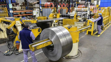La producción de acero sigue en caída.&nbsp;