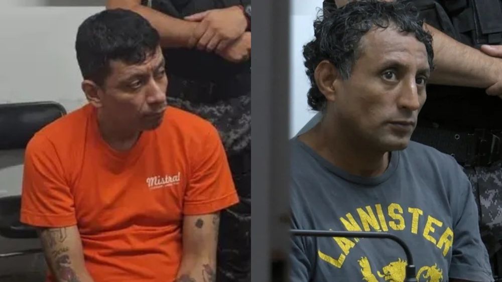 Diegolín Bazán (izquierda) y Negro Mingo Toledo (derecha), dos de los cuatro imputados que tiene la causa.