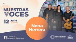 Nena Herrera trae el tango en la sexta entrega de Nuestras Voces