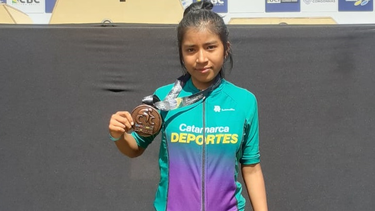 Indira Ballarini logró la medalla de bronce en el 26° Campeonato Panamericano de Mountain Bike.