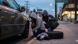 Dos mujeres señaladas por robos de neumáticos fueron arrestadas Dos mujeres señaladas por robos de neumáticos fueron arrestadas