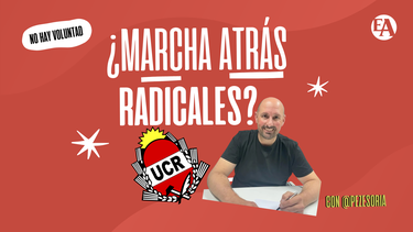 ¿Marcha atrás radicales?