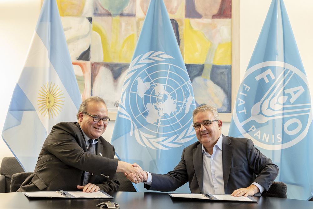 Jalil firmó memorando con la FAO para el desarrollo sostenible del sector agrícola&nbsp;&nbsp;