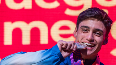 medalla de plata para facundo nieva biza en los juegos suramericanos