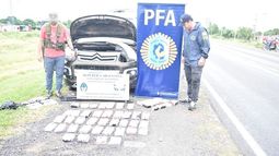 Golpe al narcotráfico en la ruta 157: secuestran gran cantidad de droga