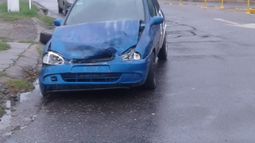 Violento accidente en la rotonda del Cape