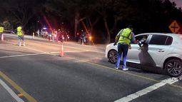 Control vehicular. Foto Archivo. Control vehicular. Foto Archivo.