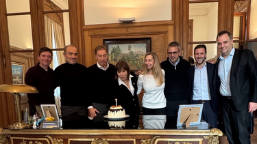 karina milei mostro una foto de la cupula oficialista celebrando el cumpleanos de patricia bullrich