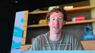 mark zuckerberg grabo un mensaje para milei y anuncio la llegada de llama 3 a argentina
