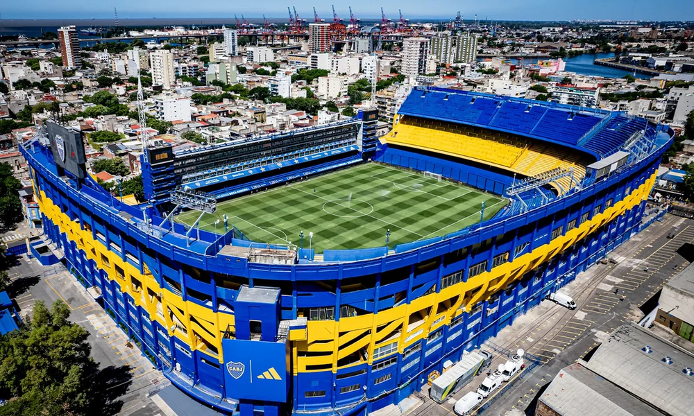 La bombonera, estadio de Boca Jr.