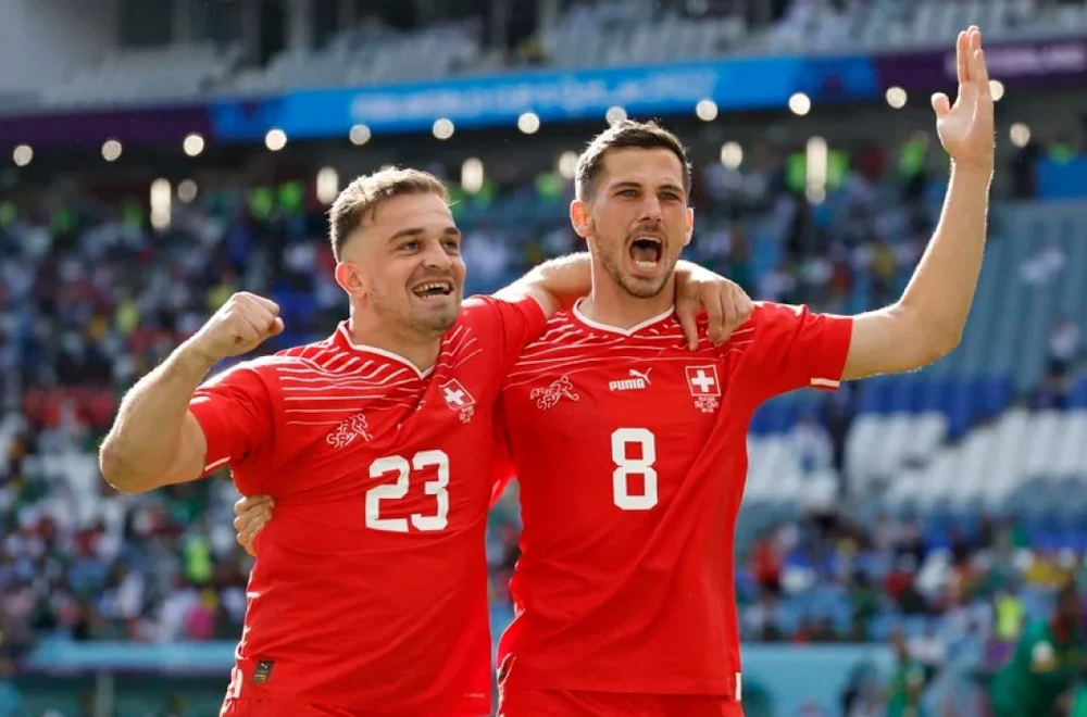 Buen debut de Suiza ante Camerún.&nbsp;