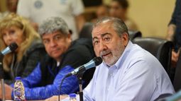 Héctor Daer y Pablo Moyano, juntos.