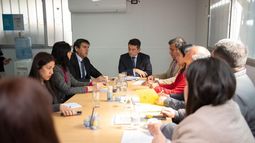 La Comisión de Justicia se reunió con el Ministro de la Corte de Justicia