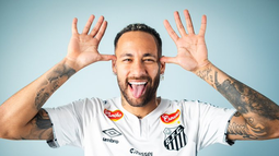 El Santos de Brasil presentó oficialmente a Neymar Jr.