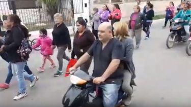 Recreo marcha contra el tarifazo de luz