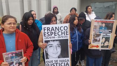 seguiremos marchando hasta que haya justicia por franco espeche