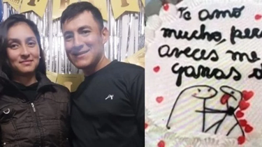 te amo, pero a veces me dan ganas de...: el anticipado mensaje de un femicidio en una torta de cumpleanos