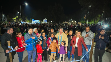 quedo inaugurada la obra de renovacion del acceso principal a fiambala
