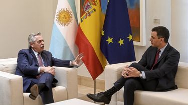 Alberto Fernández y Pedro Sánchez