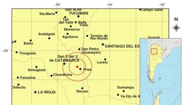 Sismo. Catamarca.