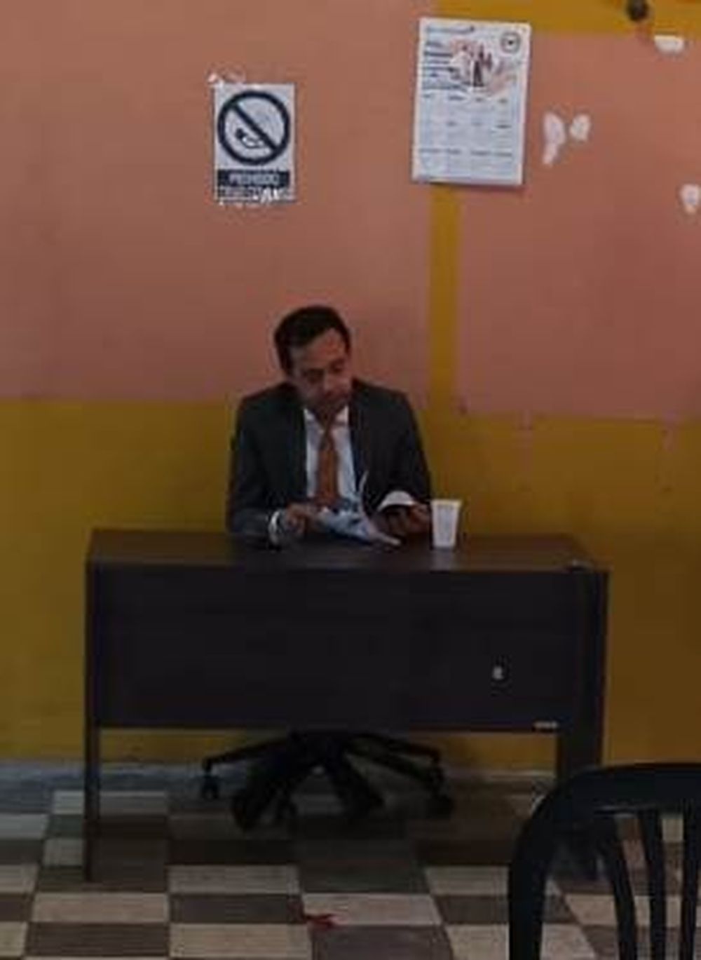 Audiencias. En recreo, La Paz.