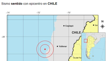 un sismo de 6.8 grados en chile se sintio en catamarca