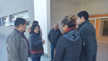 La ministra de Salud supervisó los avances de obra en Pomán y Saujil