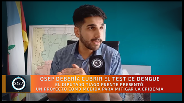 Puente: OSEP debería cubrir el test de dengue