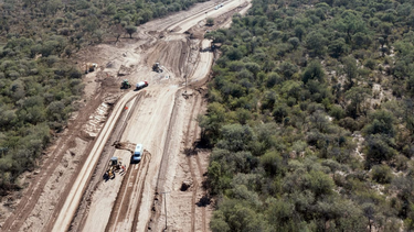 La pavimentación de Ruta 7 tiene un avance del 50%&nbsp;