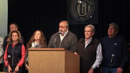 Conferencia. La CGT explicó las razones para la convocatoria.