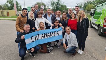 Roberto Gómez, entre los que acompañaron a Bullrich.