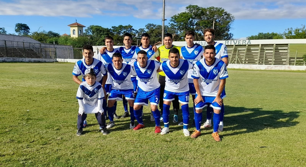 Equipo de Vélez que le ganó a San Lorenzo.