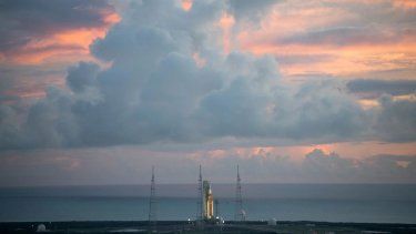 El cohete de la NASA tuvo problemas.&nbsp;