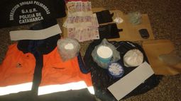 Secuestran más de medio kilo de cocaína
