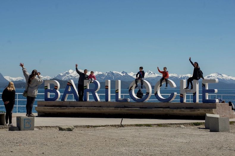 Bariloche, uno de los puntos turísticos con más movimiento.