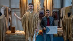 Ganador. Una vez más quedó en manos de un tejedor de Laguna Blanca.