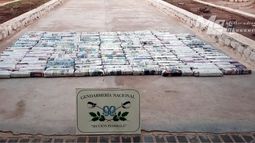Gendarmería secuestró 180 paquetes de hojas de coca