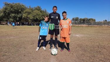 francisco debuto en la sub 13 de san martin de el banado
