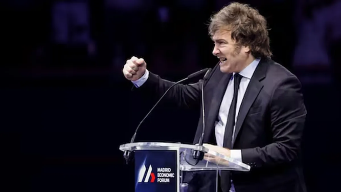Javier Milei en España: En 2026, la inflación en la Argentina será historia del pasado