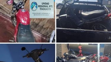 secuestran motocicletas en la capital y en el interior provincial