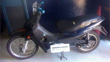Secuestraron una moto robada: un aprehendido