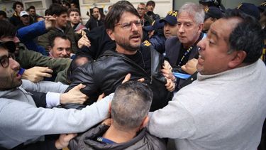 Detuvieron a Grabois y lo celebraron Milei y Bullrich