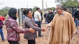 El Gobernador inauguró obras de servicios en el norte de Belén