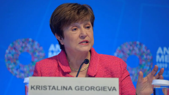 Kristalina Georgieva, titular del FMI